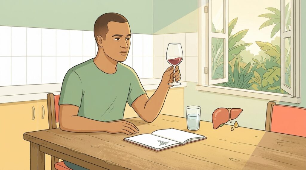 Quantas cervejas ou taças de vinho é necessário consumir para ter maior probabilidade de desenvolver fígado gorduroso: diferenças entre homens e mulheres?