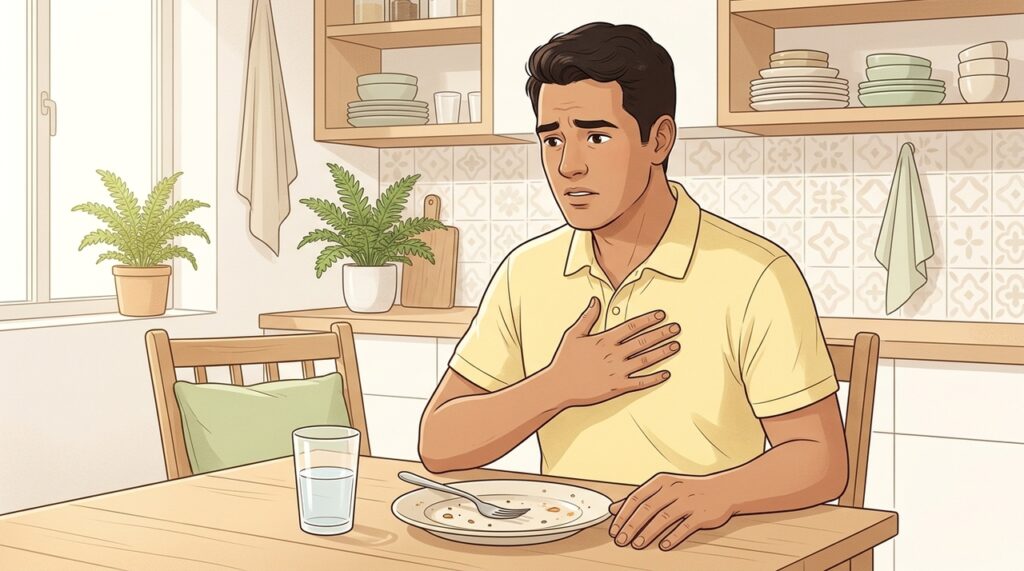Sentir queimação no estômago e gosto azedo na boca com frequência pode ser um dos primeiros sinais da doença do refluxo gastroesofágico