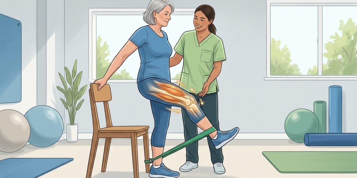 Como fortalecer os músculos do joelho naturalmente para aliviar a dor da artrose