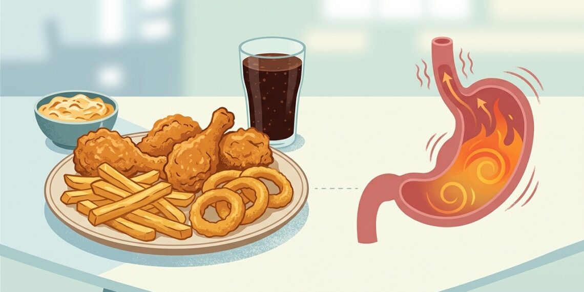 O sintoma digestivo após refeições gordurosas que merece investigação médica quando se torna frequente