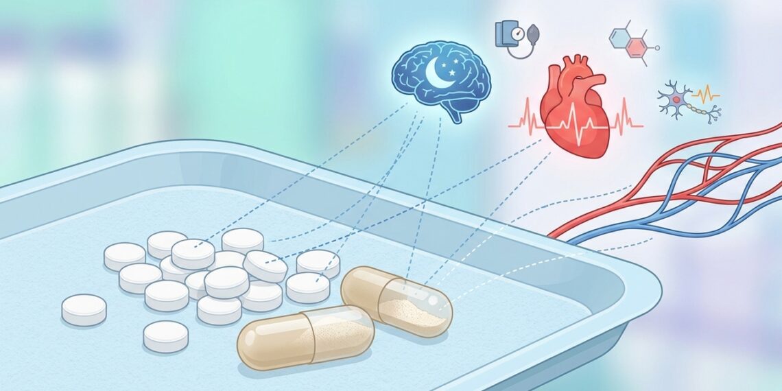Melatonina parece inofensiva, mas o ponto crítico está nas interações com remédios e outros suplementos