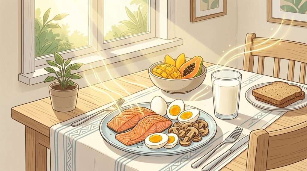 Vitamina D: alimentos para recarregar as energias