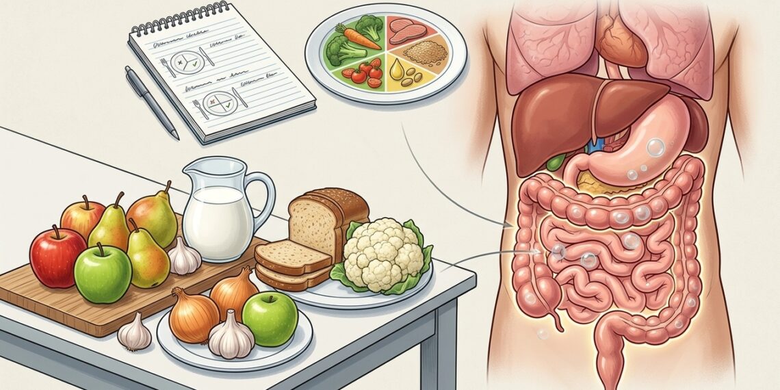 Intestino irritável com exames normais: a estratégia alimentar que reduz gases e dor em parte dos casos
