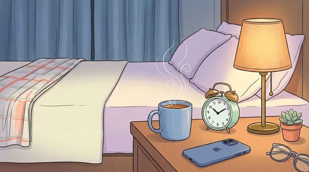 O sono não melhora apenas com chás, mas também evitando as coisas que o atrapalham