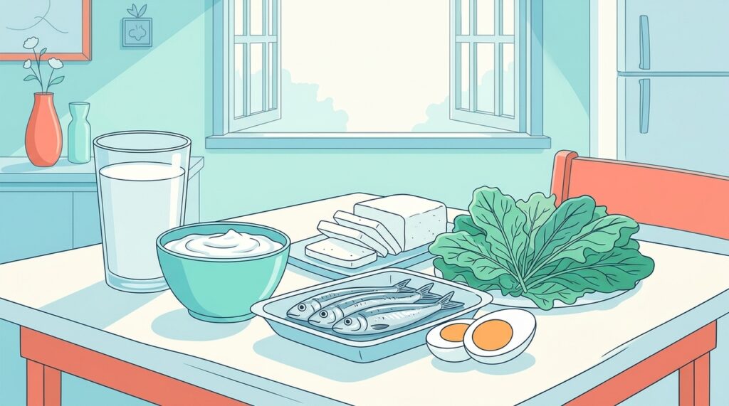 Nutrientes que ajudam a fortalecer os ossos e onde encontrá-los nos alimentos comuns