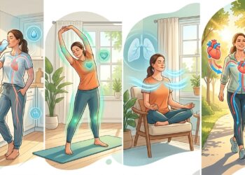 Coisas simples a fazer ao acordar para ajudar a cuidar do coração no dia a dia