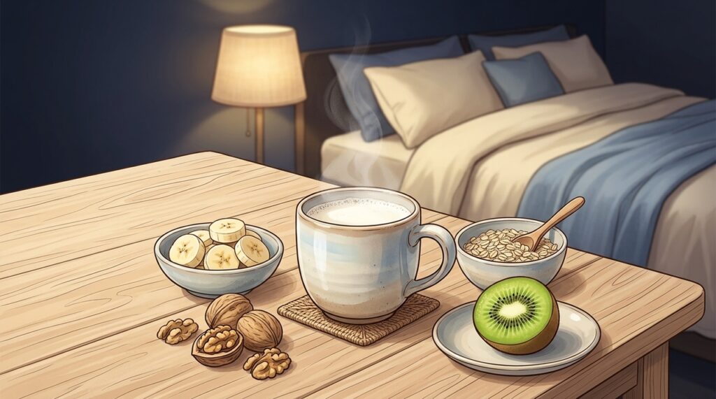 O que comer para favorecer o sono depois de noites mal dormidas, segundo a ciência