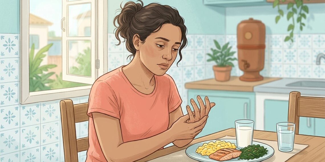 Vitamina B12 baixa: o nutriente que pode explicar dormência, cansaço e falhas de memória