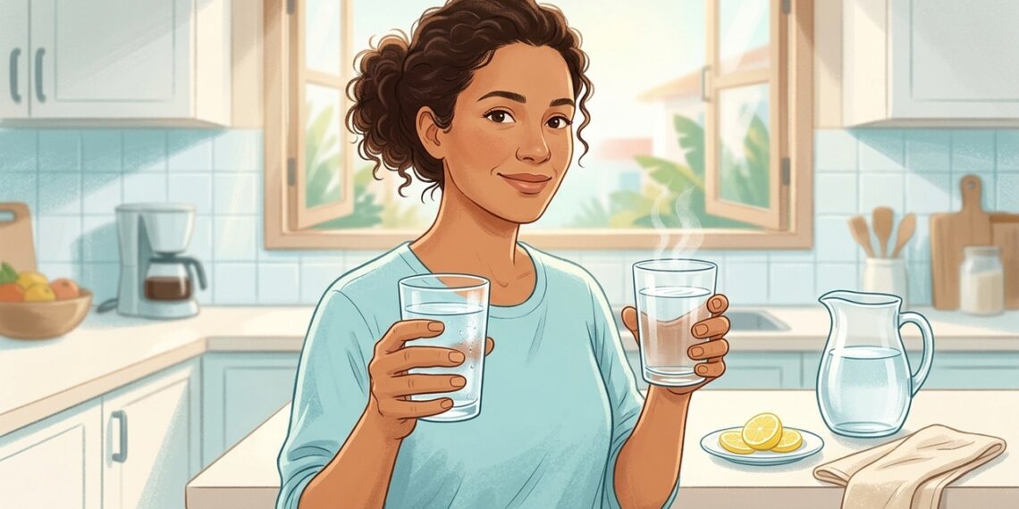 Água fria ou água morna: qual é melhor para o corpo?