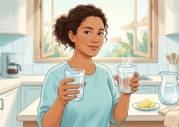 Água fria ou água morna: qual é melhor para o corpo?