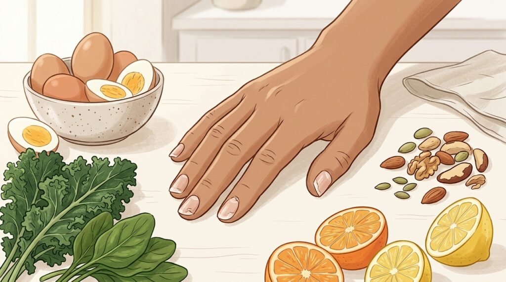 Unhas fracas e quebradiças não são apenas falta de cuidado: podem ser um sinal de deficiência de nutrientes