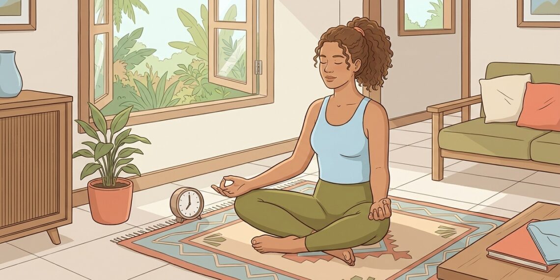 Quanto tempo leva para a meditação fazer efeito na ansiedade