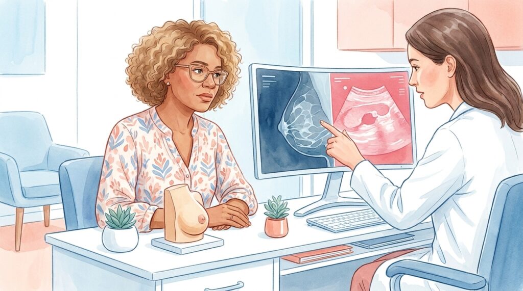 Mamografia e ultrassom das mamas: diferenças, vantagens e quando cada uma é recomendada