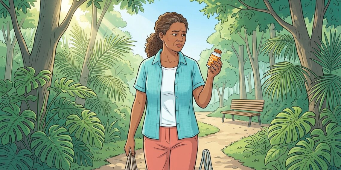 Vitamina D baixa mesmo tomando sol: por que intestino, gordura da dieta e idade podem interferir