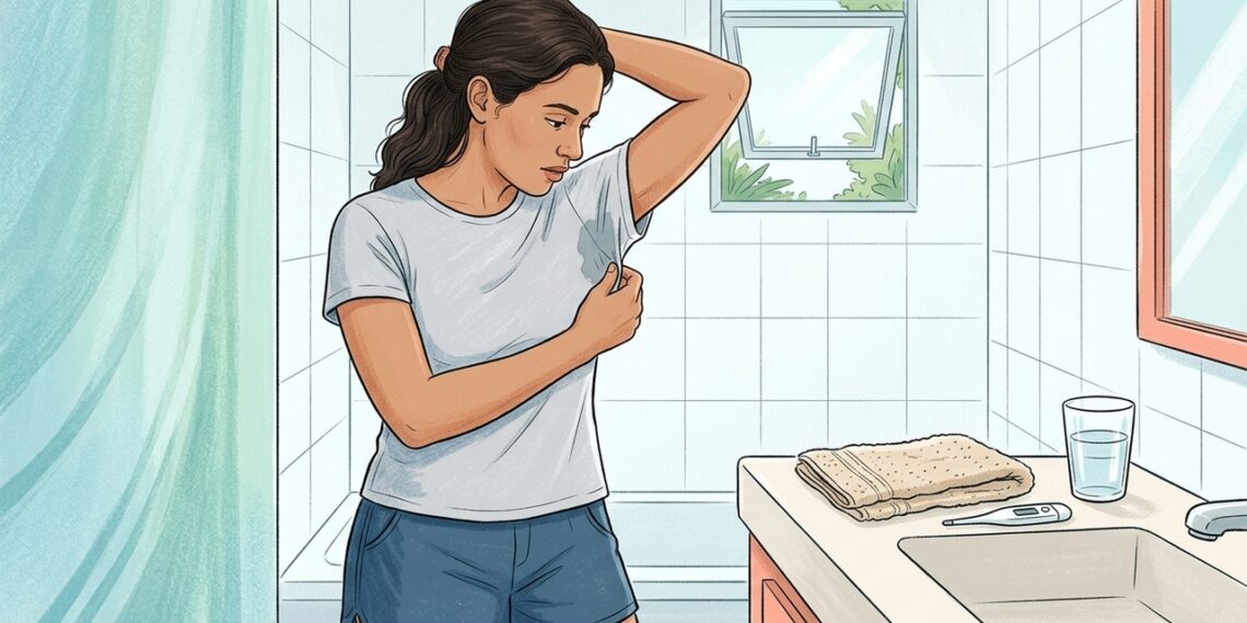 Como observar corretamente o suor e quando o excesso pode ser preocupante