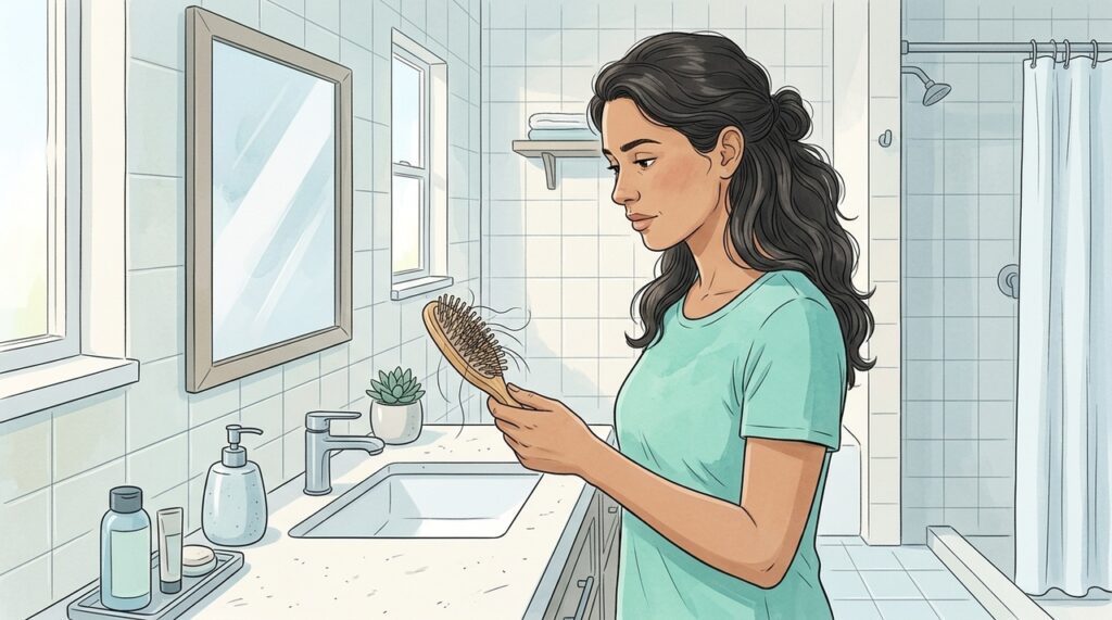 Existe alguma relação entre queda de cabelo e alterações na tireoide?