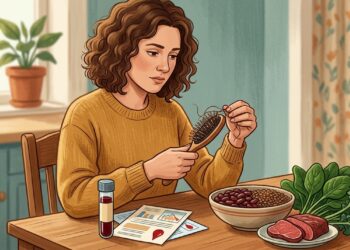 Queda de cabelo intensa em mulheres: o marcador de ferro que um estudo de 2025 colocou no radar