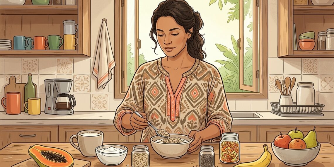 Kefir ou iogurte não bastam sozinhos: o par com fibras que a microbiota precisa para trabalhar melhor