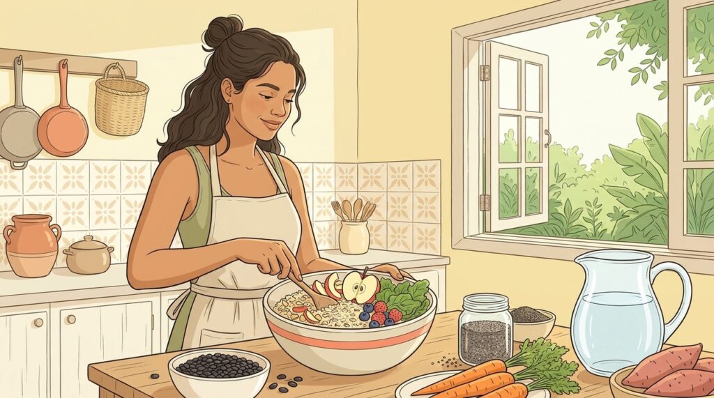 Qual é o principal alimento para ajudar o intestino e como incluí-lo nas refeições