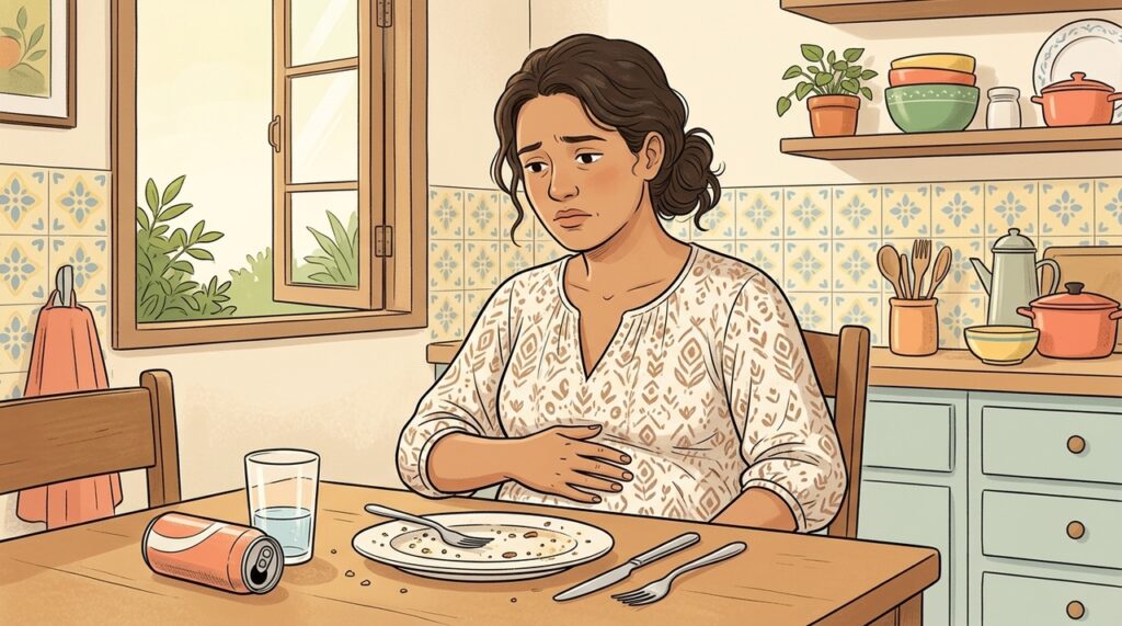 4 motivos para sentir o estômago inchado depois das refeições