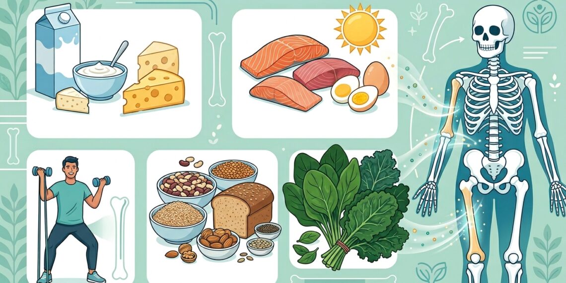 Alimentos que ajudam a manter os ossos fortes