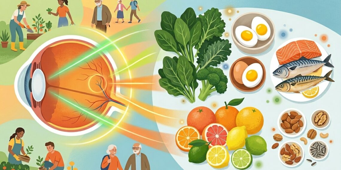 Alimentos que ajudam a manter a saúde dos olhos