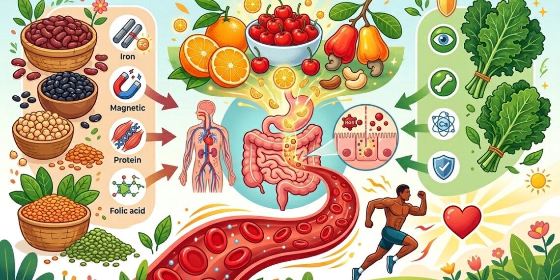 O feijão com couve é uma dupla tradicional que ajuda a combater a anemia