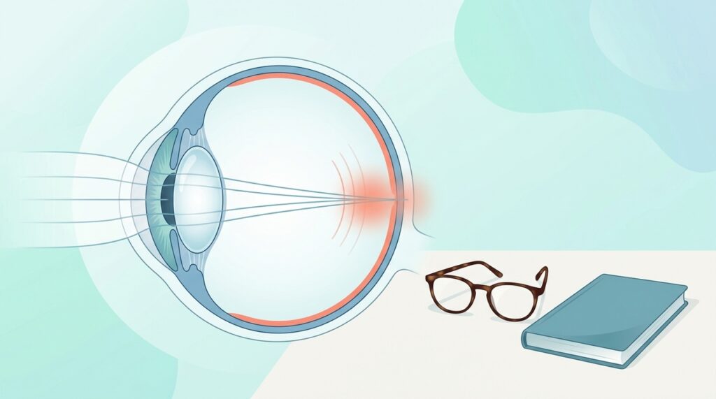Muitas pessoas a partir dos 40 anos sentem que enxergam pior de perto, principalmente para ler. Isso tem a ver com o envelhecimento natural dos olhos