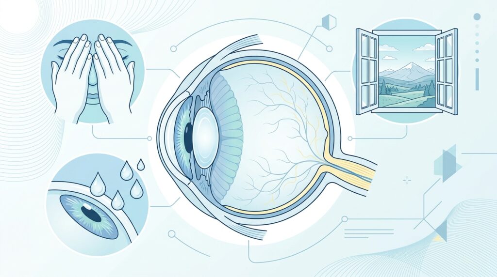 Saúde ocular: estes 3 exercícios melhoram o conforto visual