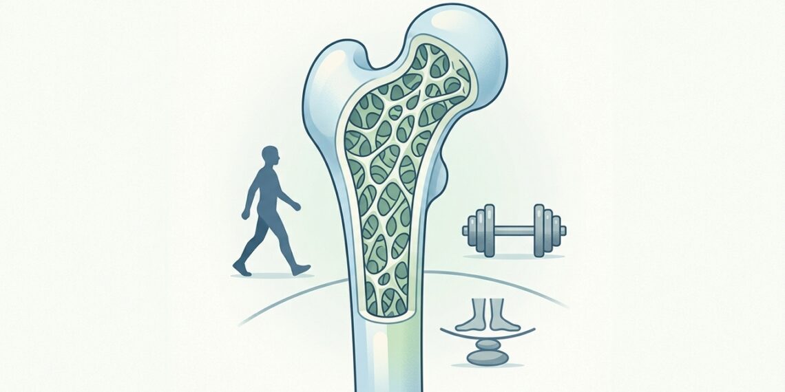 Exercícios recomendados para fortalecer os ossos e reduzir o risco de osteoporose