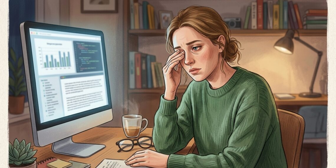 O que causa olhos cansados no fim do dia? Veja como aliviar