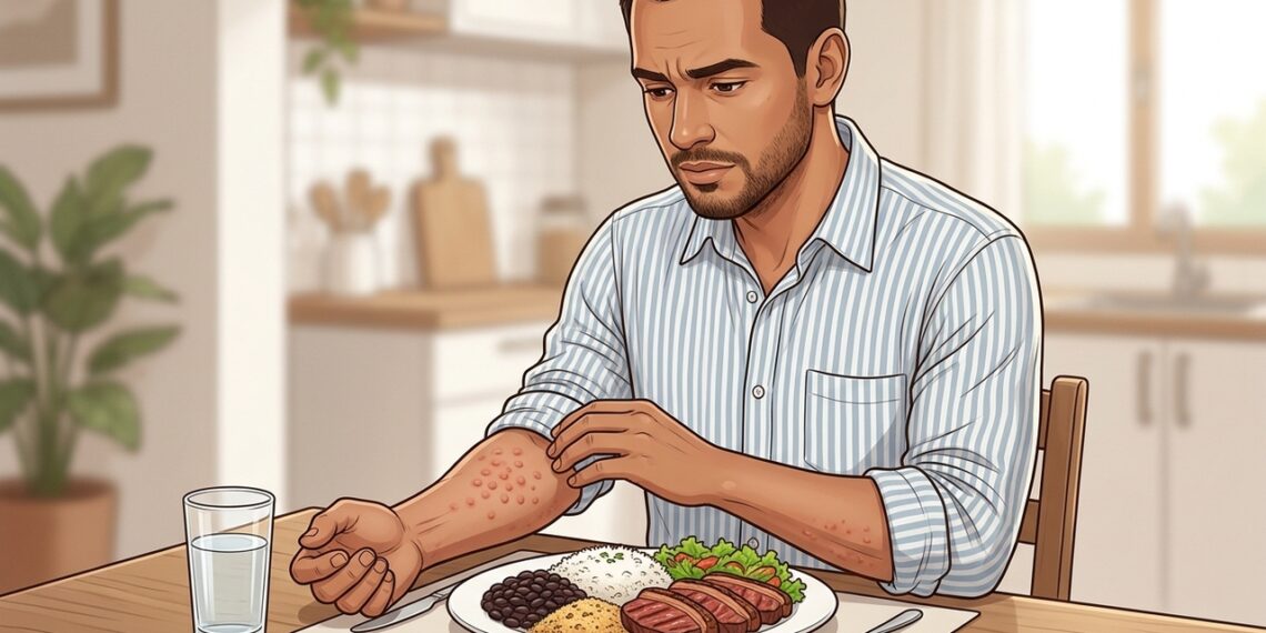 Alergia que aparece horas depois de comer carne vermelha: o que é a síndrome alfa-gal e por que ela preocupa