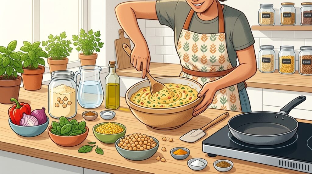 Farinha de grão-de-bico: conheça seus benefícios e como incluí-la na sua dieta