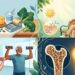 Osteoporose: hábitos diários simples para manter a saúde dos seus ossos
