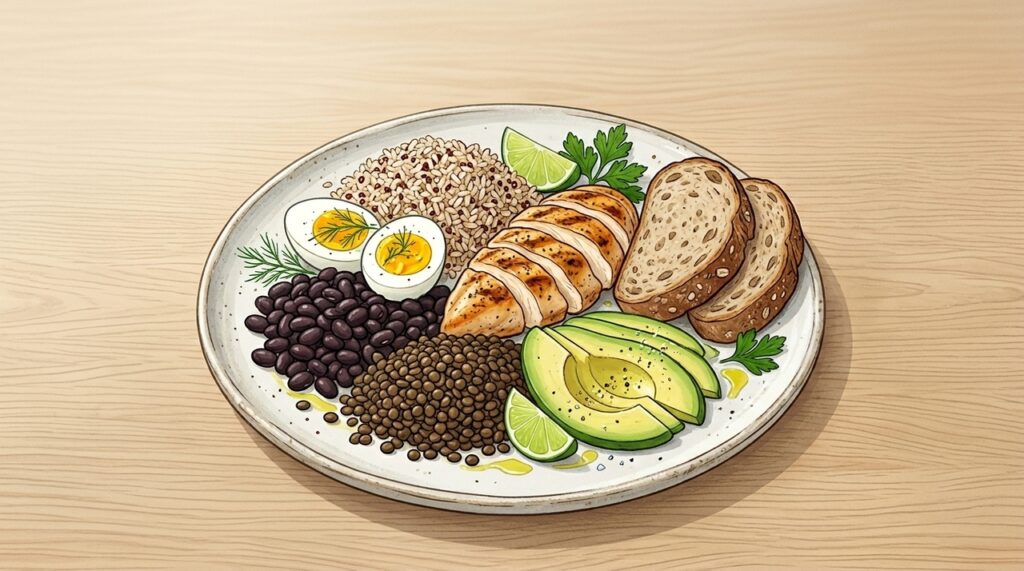 Como as proteínas e os carboidratos influenciam de maneiras diferentes a saciedade