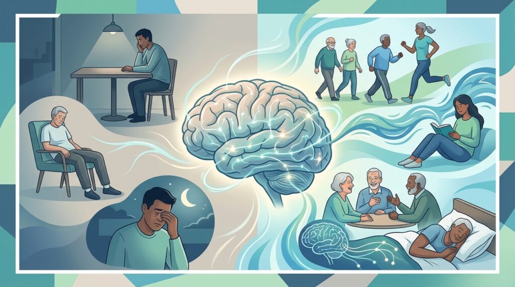 Quais hábitos favorecem o desenvolvimento de declínio cognitivo e quais previnem?