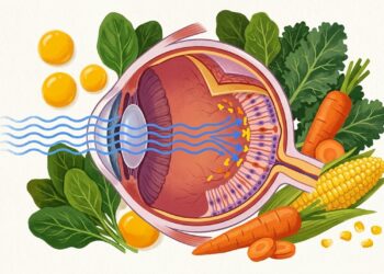 Substâncias naturais que auxiliam na saúde dos olhos e onde encontrá-las nos alimentos
