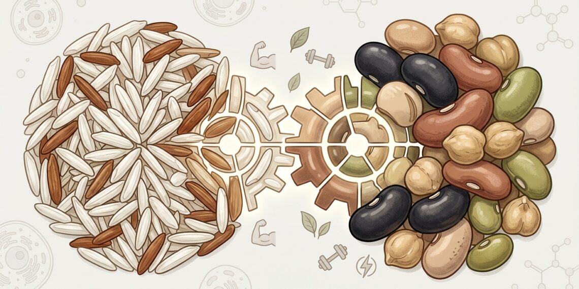 Arroz com feijão é proteína completa? A explicação simples sobre aminoácidos no prato brasileiro