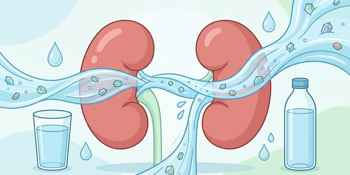 Água com mais frequência ao longo do dia: o hábito que pode ajudar a prevenir pedras nos rins, se feito com constância