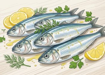 A sardinha é uma fonte barata de proteína e ômega 3