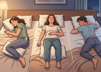 Dormir de lado ou de barriga para cima: qual é melhor para o corpo?