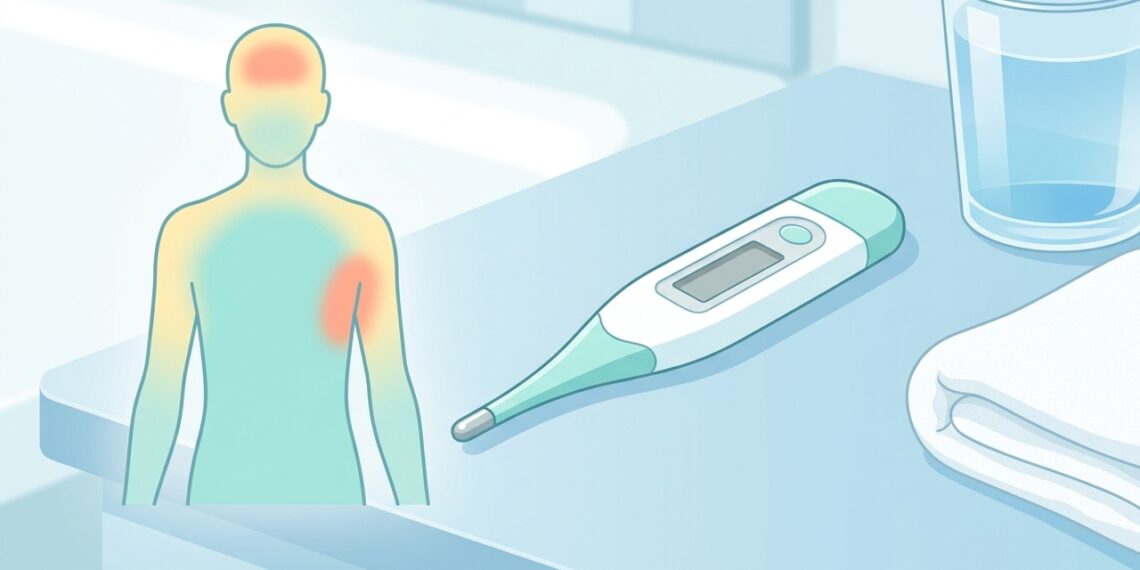 Qual é a temperatura normal do corpo humano e quando é febre?