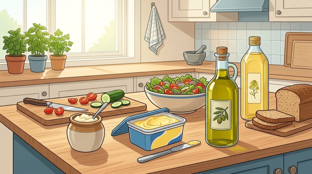 Banha, margarina ou óleos vegetais: qual escolher para cuidar do coração?