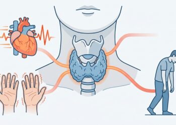Sentir frequentemente palpitações e cansaço junto com mãos trêmulas pode ser um sinal precoce de alteração na tireoide