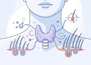 Existe alguma relação entre queda de cabelo e alterações na tireoide?