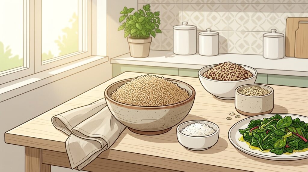 Substitua o arroz branco por 3 tipos de amido que ajudam a proteger o fígado e a limitar o acúmulo de gordura