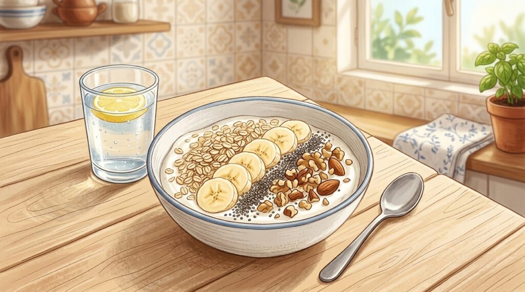 A fome logo depois do café da manhã nem sempre é apetite real: pode ser reflexo de uma primeira refeição pobre em fibras e proteínas