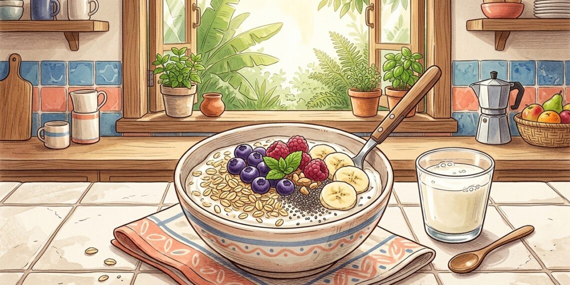 Kefir ou iogurte não bastam sozinhos: o par com fibras que a microbiota precisa para se manter equilibrada