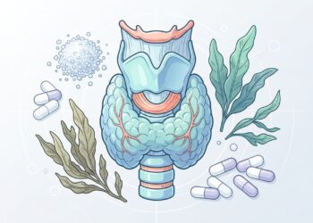 Iodo demais também mexe com a tireoide: por que suplementar sem exame pode sair pela culatra