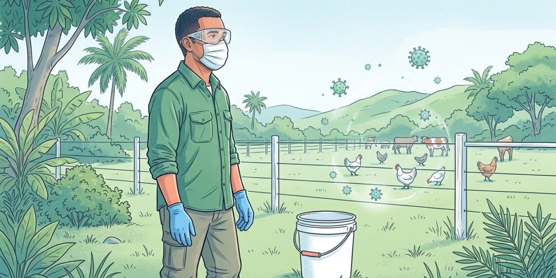 Conjuntivite após contato com aves ou gado: o sinal discreto que entrou no radar da gripe aviária